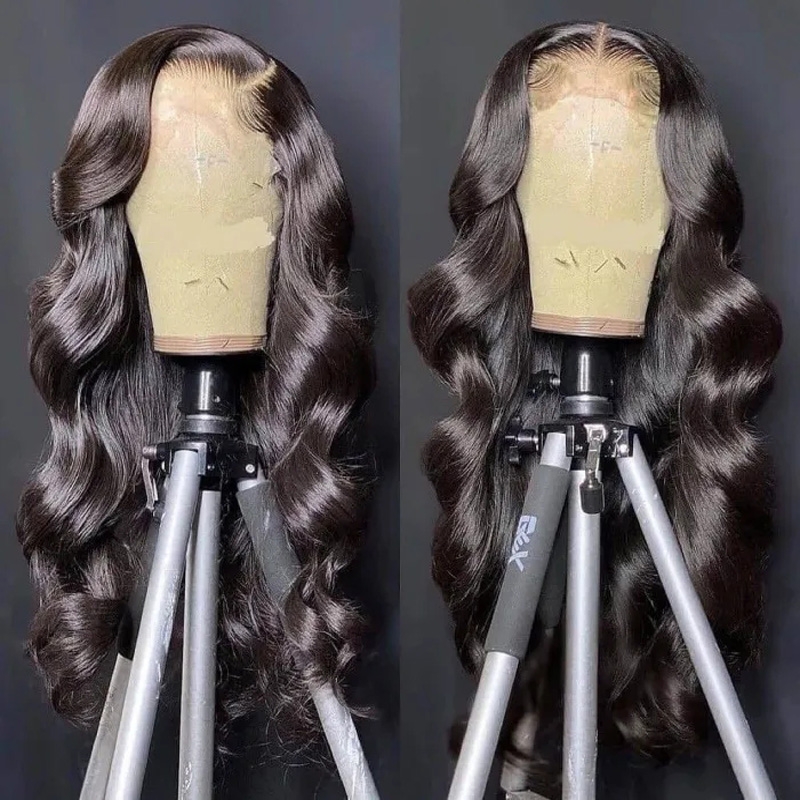 

18 Inch 13x4 Lace Front Human Hair Wigs With Baby Hair Body Wave