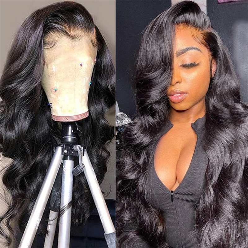 

Nadula Flash Deal 180% Density Body Wave 13x4 Inch Lace Front Human Hair Wigs With Baby Hair Wigs