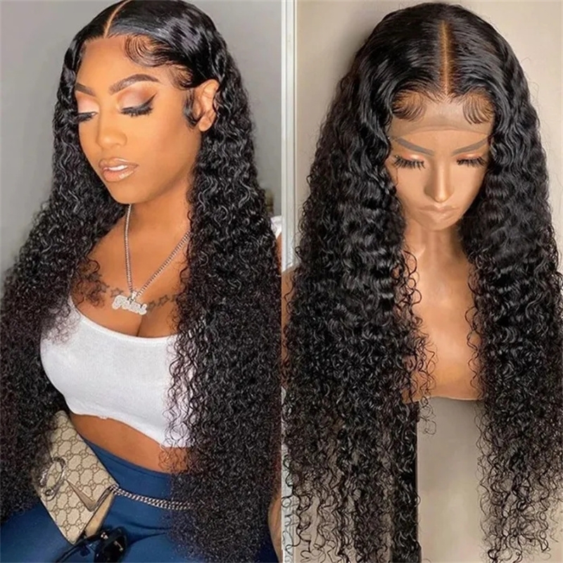 

Nadula Curly 5x5 HD Lace Closure Wigs 180% Density Human Hair Wigs With Natural Hairline