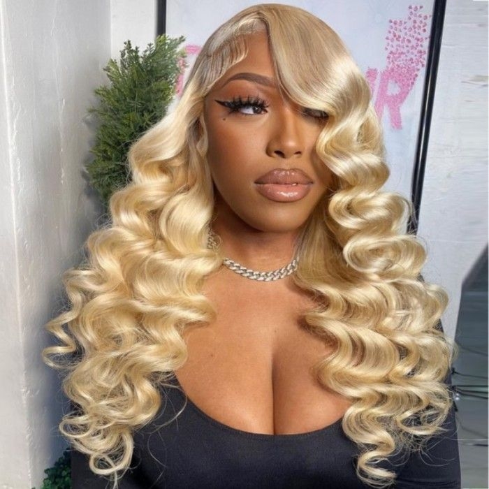 

Nadula Flash Sale 613 Blonde Lace Front Wig 13x4 Loose Deep Wave