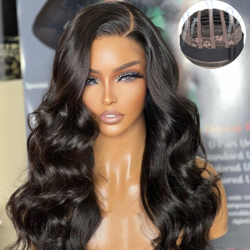 

Nadula Flash Sale Pre-cut Lace Closure Wigs Wear and Go Wig For B