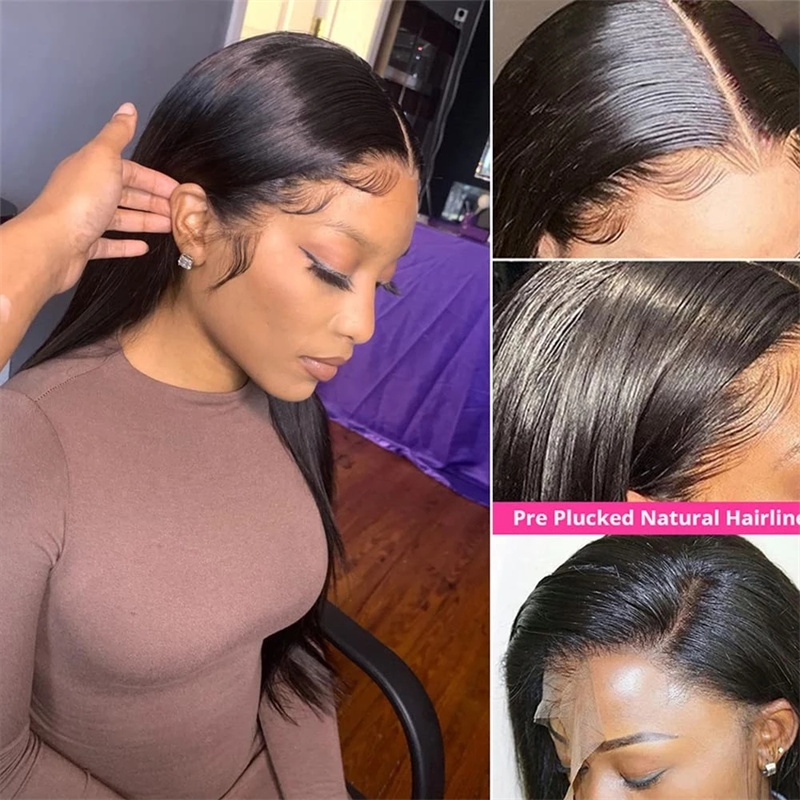 Nadula Silky Straight 360 Lace Wig 180% Density 100% Human Hair Wig