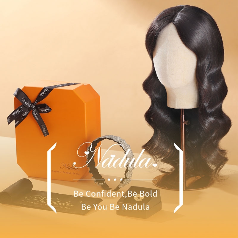 

Nadula Beginner Friendly V Part Body Wave Wig No Leave Out Upgrade U Part Wig 8A High-quality Virgin Hair