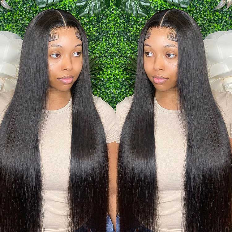 

Nadula Best Virgin Brazilian Hair Weave 3 Bundles Straight Real Brazilian Human Hair Extensions