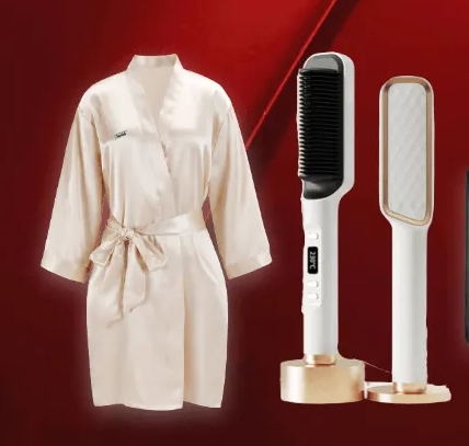 

Nadula Random Free Gifts Electric Straightening Comb or Silk Nigh
