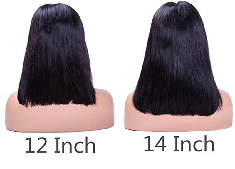 12 inch wig vs 14 inch wig