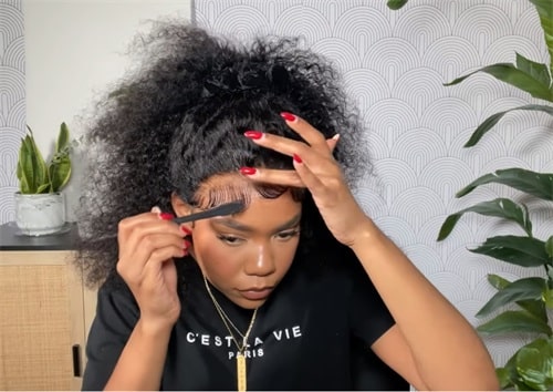 Ways to install Nadula jerry curly wave wig