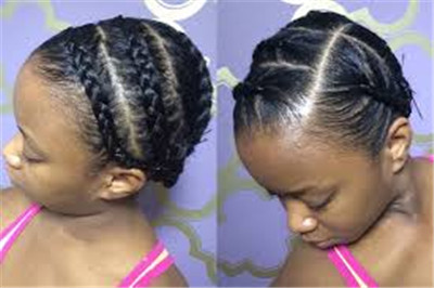 braid long hair for wig