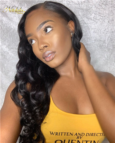 Remy human hair weave