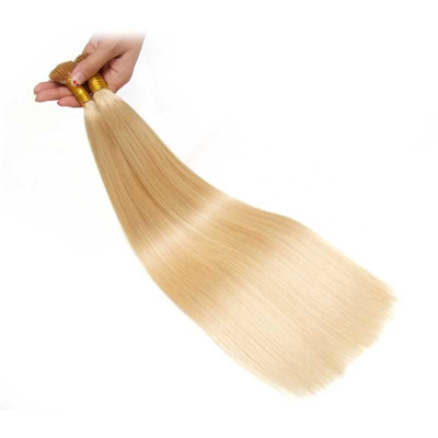 Remy human hair extensions