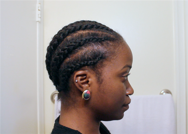 how to put on a wig with medium hair