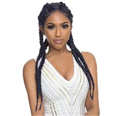 how to wear a wig with long hair