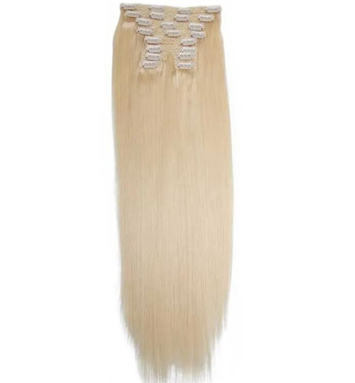 human hair extensions clip in