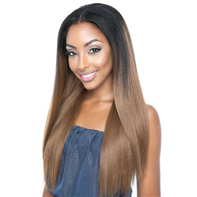 straight hair weave