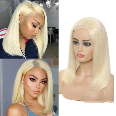 platinum blonde bob wig