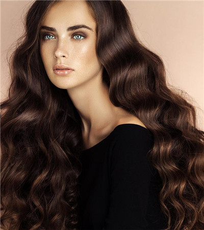 healthy colored hair