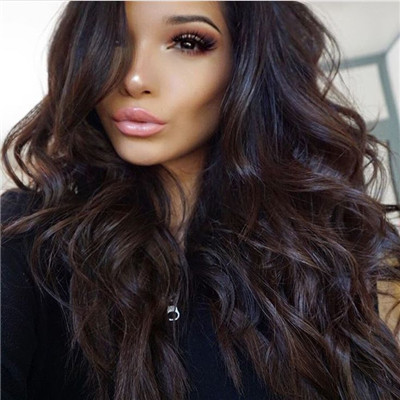 colored weave hair