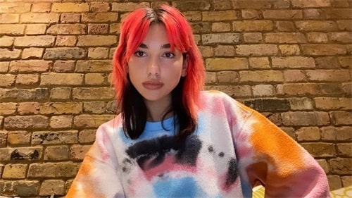 Y2k red highlights