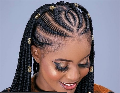 What are Ghana braids?