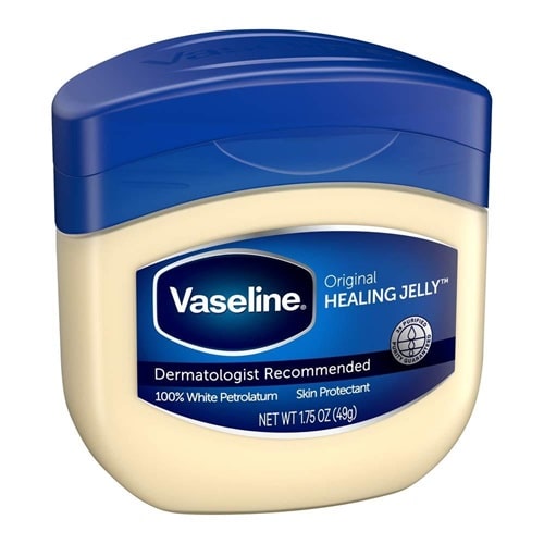 use Vaseline to protect the lace from staining