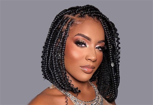 black women's round faces