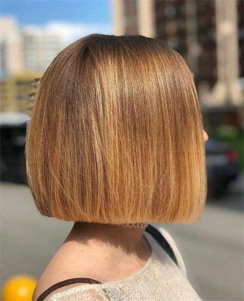 Box bob Balayage