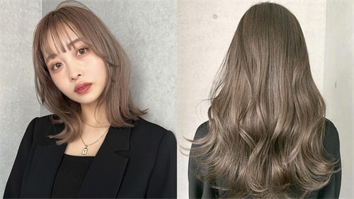 ash brown hair 