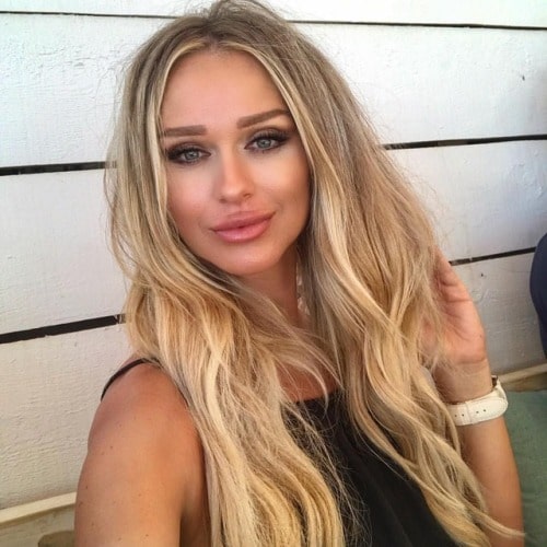 What is cashmere blonde hair color?