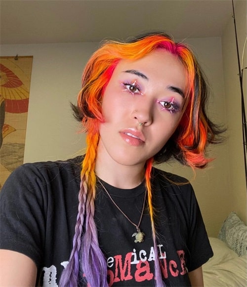 Jellyfish haircut definitely leans toward the edgier, more exalted side