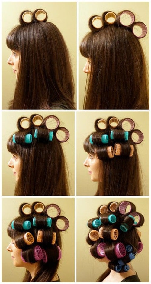 How to curl hair extensions?