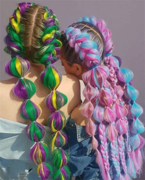 Jumbo festival braids are great for anyone