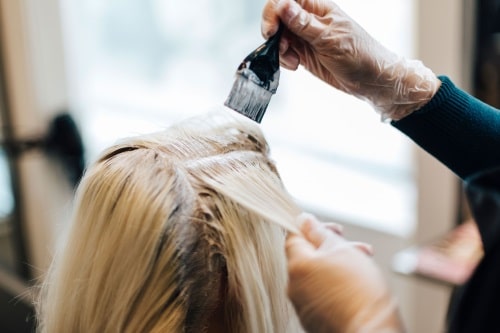 dye your hair after bleaching