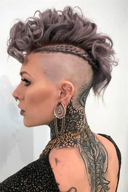 How to style a faux hawk hairstyle?