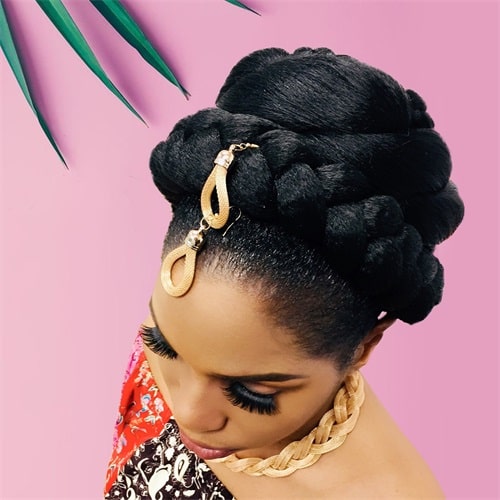 headband braid tutorial