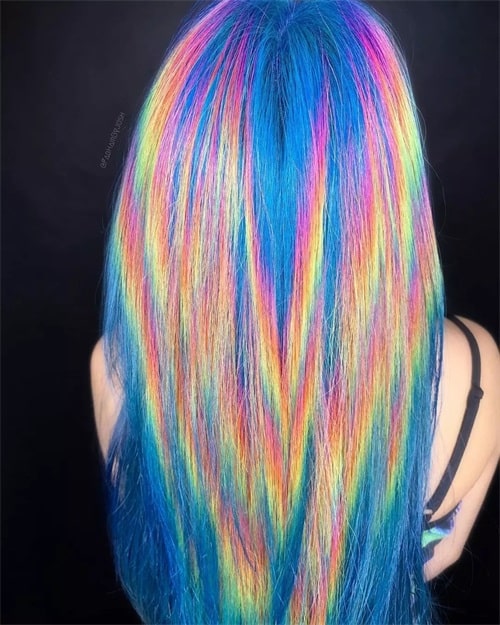 What is holographic hair?