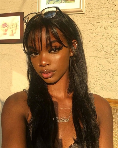 Bangs are the defining feature of many hairstyles