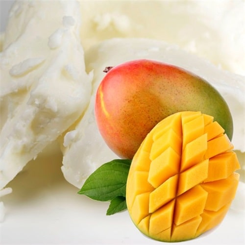 mango butter on hair and skin