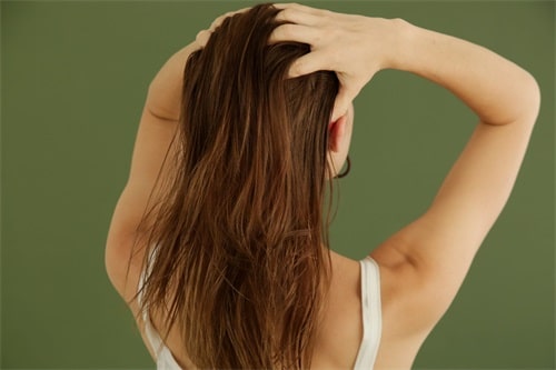 Massage your scalp with rosemary water