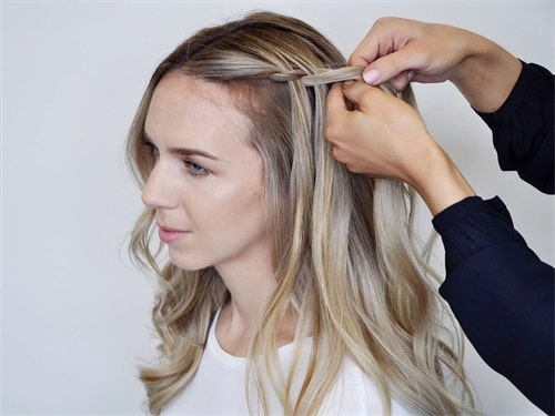 How to do waterfall braids?