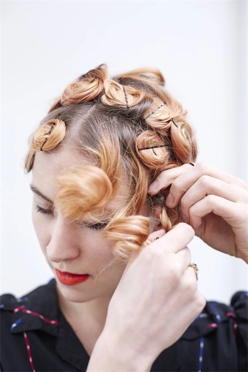 Blow drying your hair