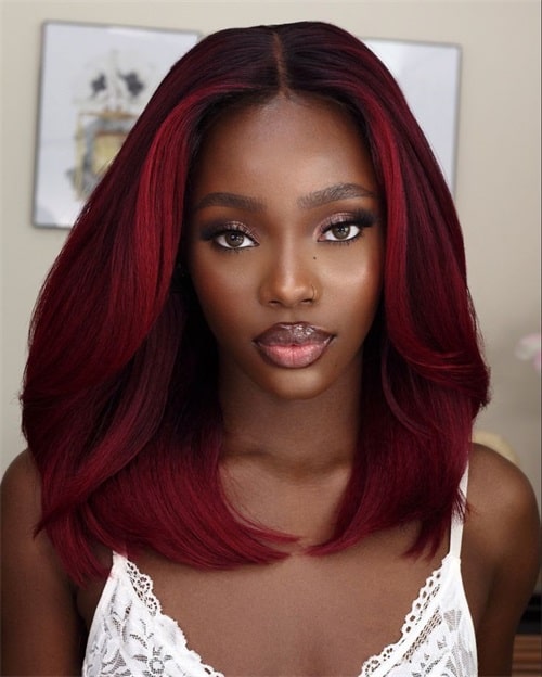 What is the best red hair shade for different skin tones?