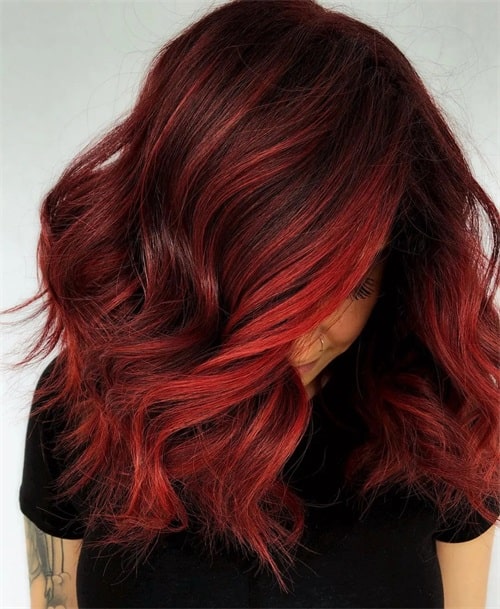 5 red-related hair colors that will take fashion's lead in 2023