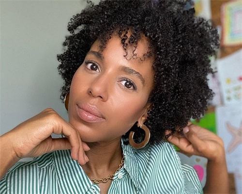 The 4a hair has a perfect, loose spring curl structure