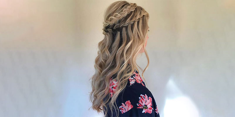 How To Do A Waterfall Braid Step By Step?