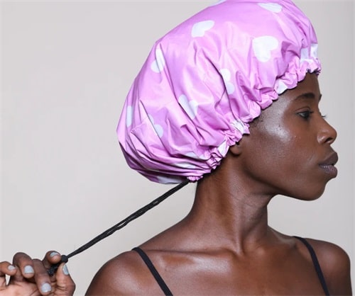 Secure your bleach bath hair with tongs