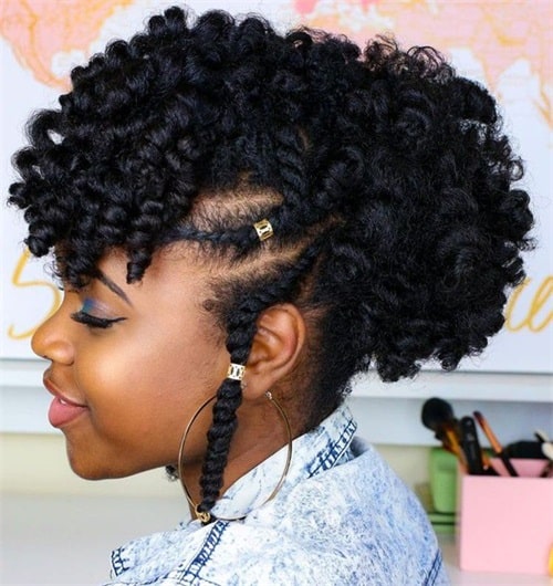 the faux hawk haircut