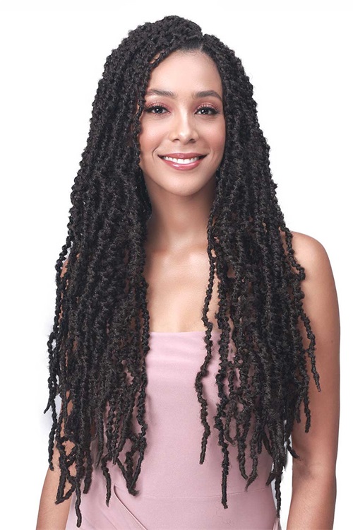 eautiful Butterfly locs hairstyle