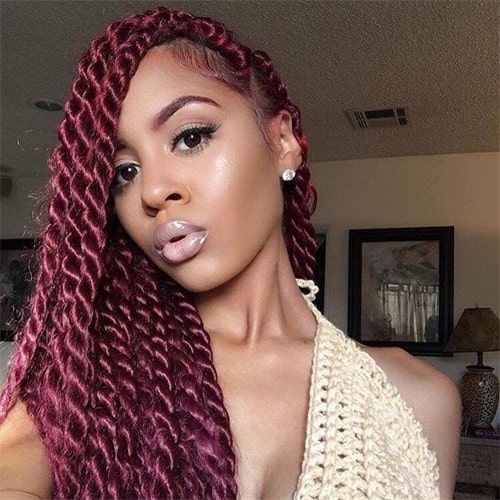 What is mahogany hair color?