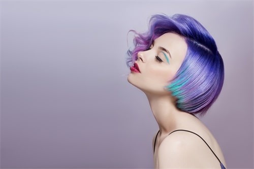 How to achieve holographic hair color?