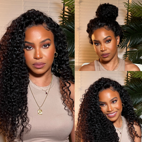 13x4 curly lace front wig